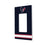 Houston Texans Stripe Hidden-Screw Light Switch Plate - 757 Sports Collectibles