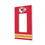 Kansas City Chiefs Stripe Hidden-Screw Light Switch Plate - 757 Sports Collectibles