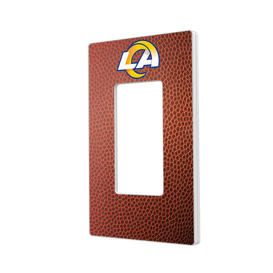 Los Angeles Rams Football Hidden-Screw Light Switch Plate-1