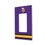 Minnesota Vikings Stripe Hidden-Screw Light Switch Plate - 757 Sports Collectibles