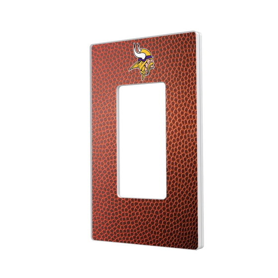 Minnesota Vikings Football Hidden-Screw Light Switch Plate-1