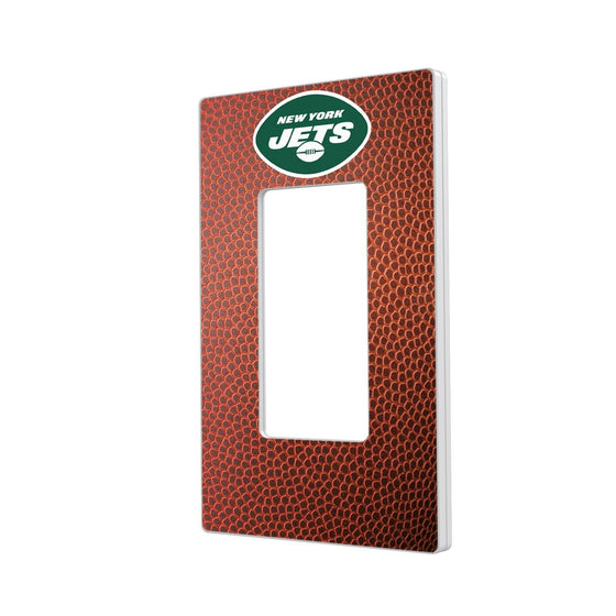 New York Jets Football Hidden-Screw Light Switch Plate-1