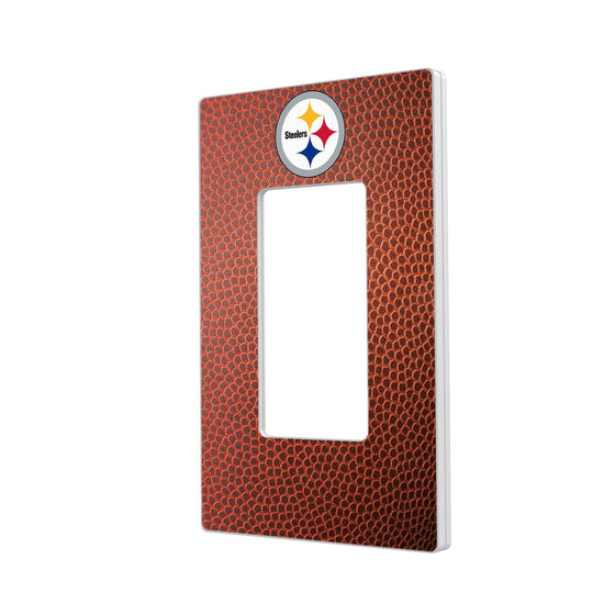 Pittsburgh Steelers Football Hidden-Screw Light Switch Plate-1