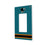 San Jose Sharks Stripe Hidden-Screw Light Switch Plate-1