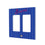 Atlanta Braves Home 2012 - Cooperstown Collection Pinstripe Hidden-Screw Light Switch Plate - 757 Sports Collectibles