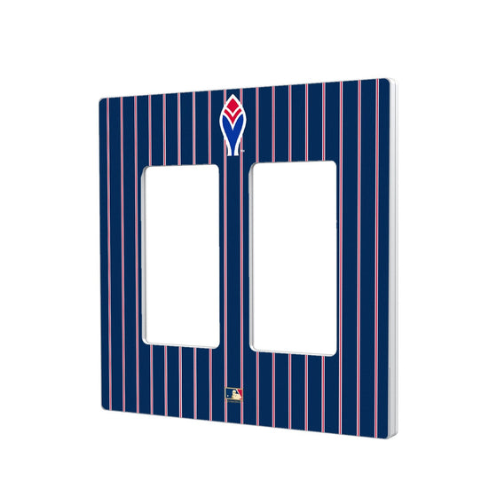 Atlanta Braves 1972-1975 - Cooperstown Collection Pinstripe Hidden-Screw Light Switch Plate - 757 Sports Collectibles