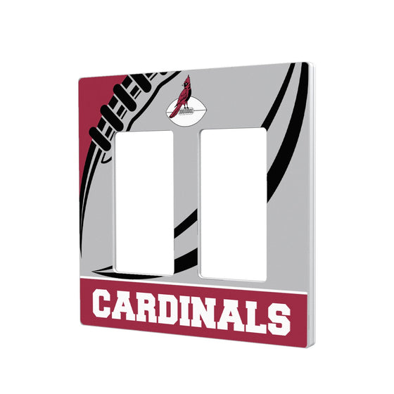 Chicago Cardinals 1947-1959 Historic Collection Passtime Hidden-Screw Light Switch Plate - 757 Sports Collectibles