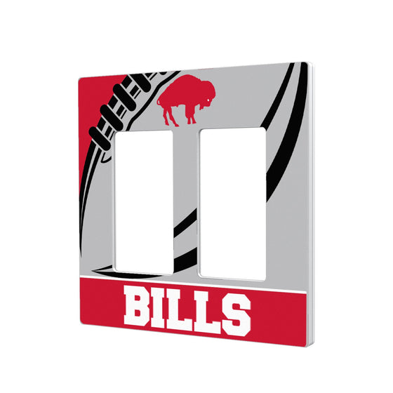 Buffalo Bills Passtime Hidden-Screw Light Switch Plate - 757 Sports Collectibles