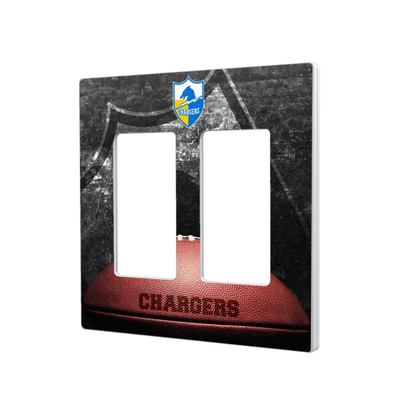 San Diego Chargers Legendary Hidden-Screw Light Switch Plate - 757 Sports Collectibles