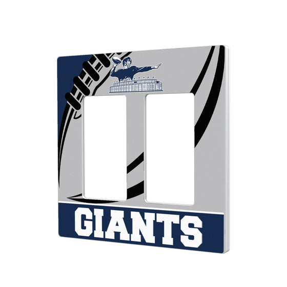 New York Giants 1960-1966 Historic Collection Passtime Hidden-Screw Light Switch Plate - 757 Sports Collectibles