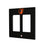 Baltimore Orioles Solid Hidden-Screw Light Switch Plate - 757 Sports Collectibles