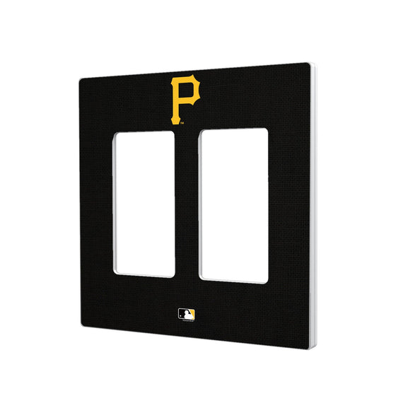 Pittsburgh Pirates Solid Hidden-Screw Light Switch Plate - 757 Sports Collectibles