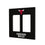 Chicago Bulls Solid Hidden-Screw Light Switch Plate-3