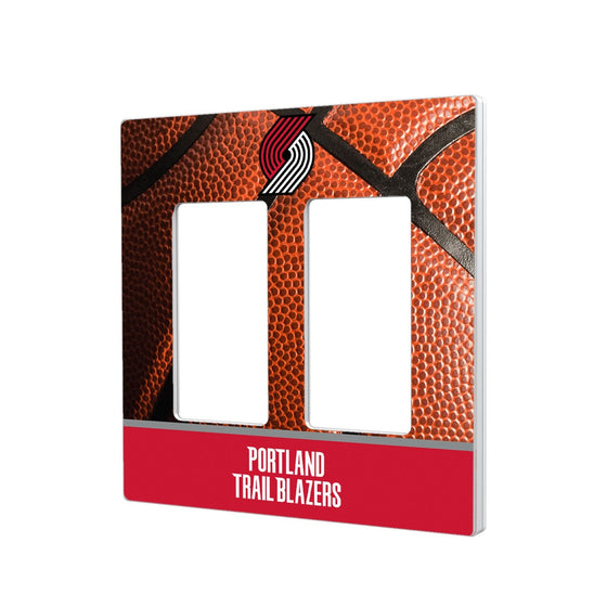 Portland Trail Blazers Basketball Hidden-Screw Light Switch Plate-3