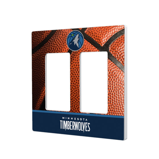 Minnesota Timberwolves Basketball Hidden-Screw Light Switch Plate-3