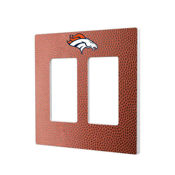 Denver Broncos Football Hidden-Screw Light Switch Plate-3