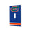 Florida Gators Stripe Hidden-Screw Light Switch Plate-0