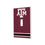 Texas A&M Aggies Stripe Hidden-Screw Light Switch Plate-0