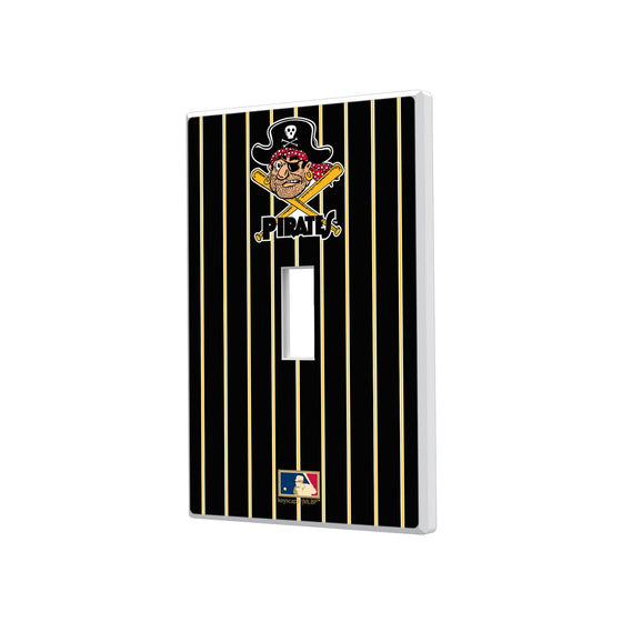 Pittsburgh Pirates 1958-1966 - Cooperstown Collection Pinstripe Hidden-Screw Light Switch Plate - 757 Sports Collectibles