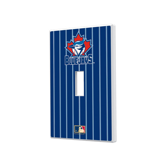 Toronto Blue Jays 1997-2002 - Cooperstown Collection Pinstripe Hidden-Screw Light Switch Plate - 757 Sports Collectibles