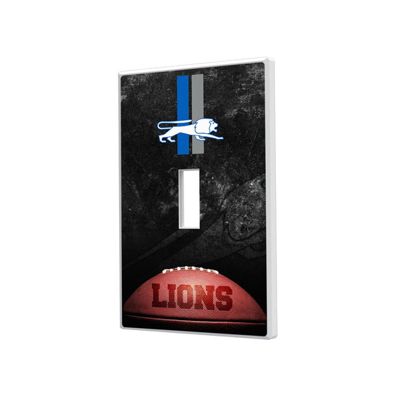 Detroit Lions Retro Legendary Hidden-Screw Light Switch Plate - 757 Sports Collectibles