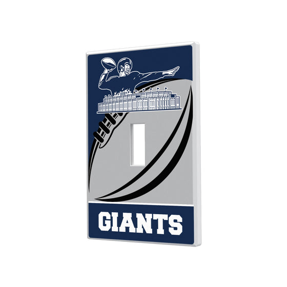 New York Giants 1960-1966 Historic Collection Passtime Hidden-Screw Light Switch Plate - 757 Sports Collectibles