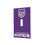 Sacramento Kings Solid Hidden-Screw Light Switch Plate-0