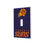 Phoenix Suns Solid Hidden-Screw Light Switch Plate-0