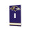 Baltimore Ravens Stripe Hidden-Screw Light Switch Plate - 757 Sports Collectibles