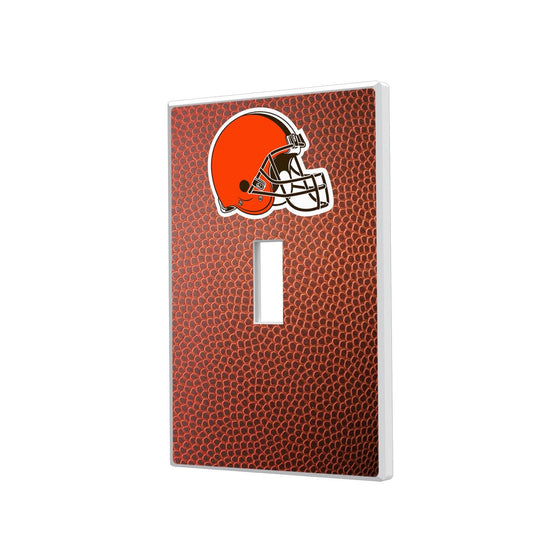 Cleveland Browns Football Hidden-Screw Light Switch Plate-0