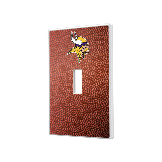 Minnesota Vikings Football Hidden-Screw Light Switch Plate-0