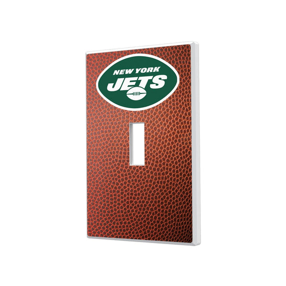 New York Jets Football Hidden-Screw Light Switch Plate-0