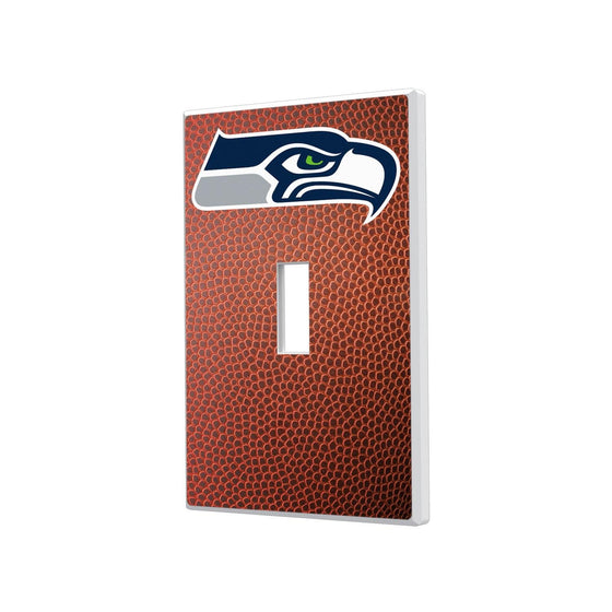 Seattle Seahawks Football Hidden-Screw Light Switch Plate-0