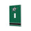 Dallas Stars Stripe Hidden-Screw Light Switch Plate-0