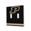 Purdue Boilermakers Stripe Hidden-Screw Light Switch Plate-2