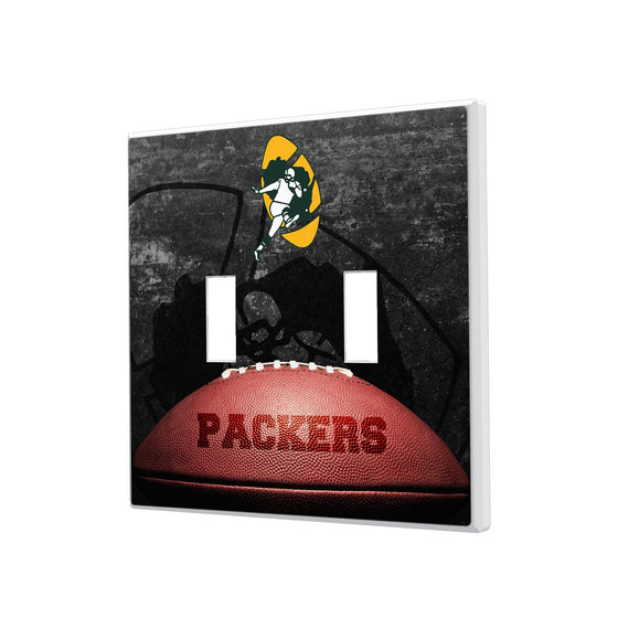 Green Bay Packers Historic Collection Legendary Hidden-Screw Light Switch Plate - 757 Sports Collectibles