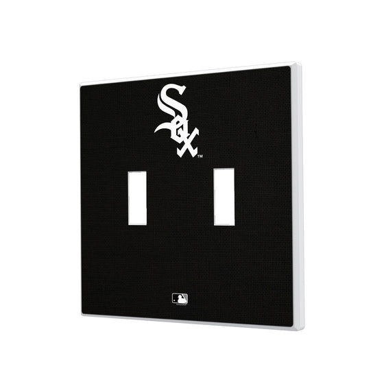 Chicago White Sox Solid Hidden-Screw Light Switch Plate - 757 Sports Collectibles