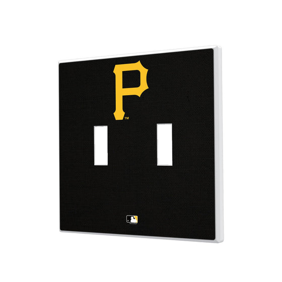 Pittsburgh Pirates Solid Hidden-Screw Light Switch Plate - 757 Sports Collectibles