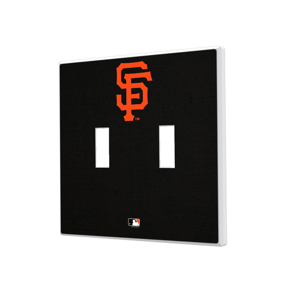 San Francisco Giants Solid Hidden-Screw Light Switch Plate - 757 Sports Collectibles