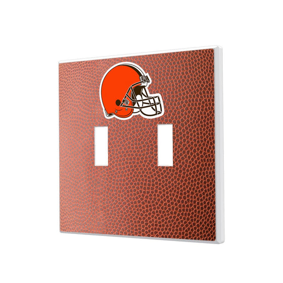 Cleveland Browns Football Hidden-Screw Light Switch Plate-2