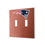 New England Patriots Football Hidden-Screw Light Switch Plate-2