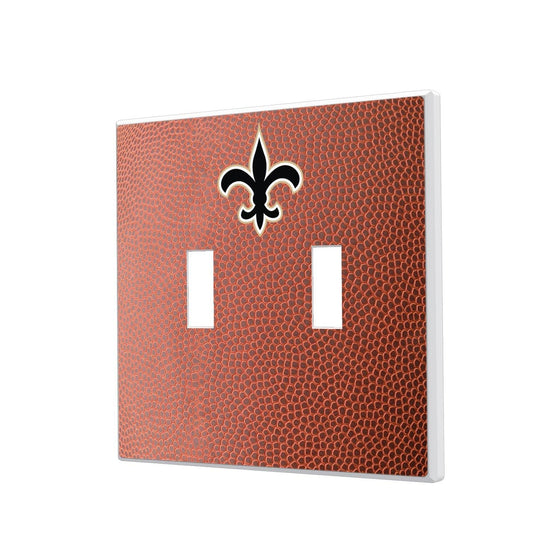 New Orleans Saints Football Hidden-Screw Light Switch Plate-2