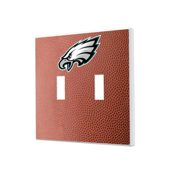 Philadelphia Eagles Football Hidden-Screw Light Switch Plate-2