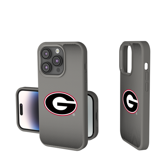 Georgia Bulldogs Linen Soft Touch Phone Case-0