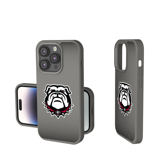 Georgia Bulldogs Linen Soft Touch Phone Case-0