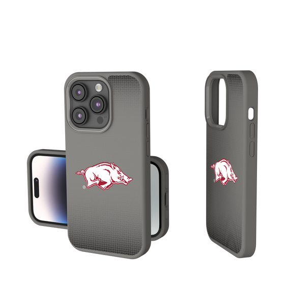 Arkansas Razorbacks Linen Soft Touch Phone Case-0