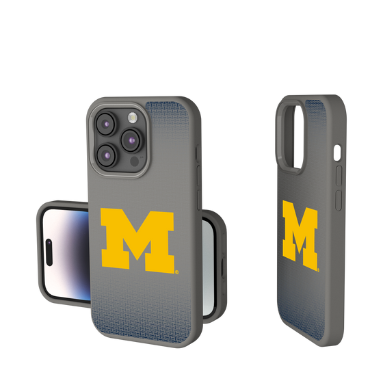 Michigan Wolverines Linen Soft Touch Phone Case-0