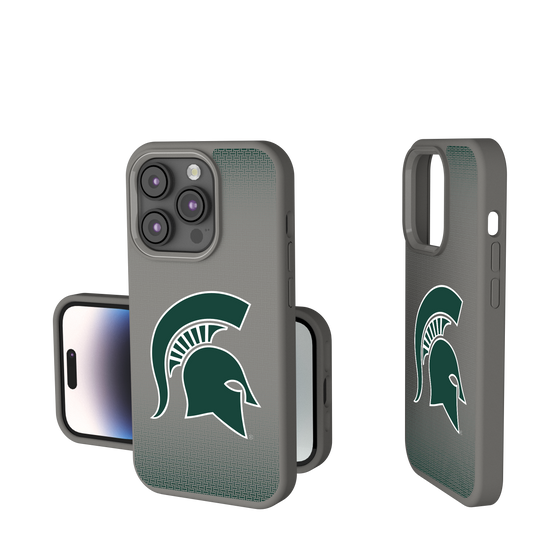 Michigan State Spartans Linen Soft Touch Phone Case-0