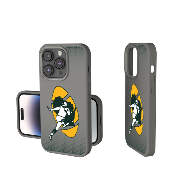 Green Bay Packers Historic Collection Linen Soft Touch Phone Case-0