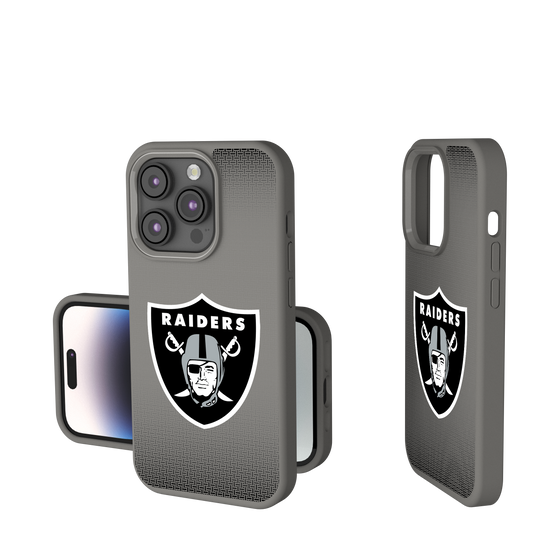 Las Vegas Raiders Linen Soft Touch Phone Case-0